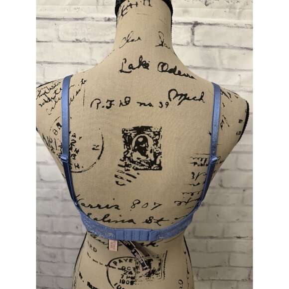 Victoria’s Secret 32DD Very Sexy Unlined Plunge Bra Corset Sides Lace New‎ W Tag - Picture 5 of 11